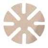2-Step Fining Pads for Plastic - Second Fine - 3" 3 Mic Lensmate - 8-Petal