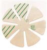 1-Step Fining Pads for Polycarbonate - 83 mm OptiFilm 30 Polycarbonate First Fine - 7-Petal