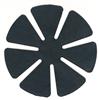 Fining Pads for Plastic - First Fine - 3" 15 Micron - 7-Petal