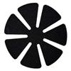 1-Step Fining Pads for Polycarbonate - 3" Crusader Polycarbonate One Step - 7-Petal