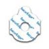 SecurEdge Half Eye Round Corners Solid Center 18mm Blocking Pad (roll of 1,000)