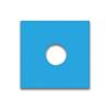 OptiSource Full Eye Square Blocking Pad 24 mm (roll of 1,000)