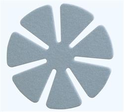 1-Step Polishing Pads for CR-39, Mid-Index and High-Index - PREMIUM Blue