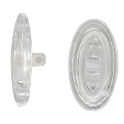 15mm, Symmetrical Silicone Screw Nosepad (bag of 25 pairs)