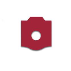 Crimson King Full Eye, Square, 24 mm Premium Blocking Pad (roll of 1,000)