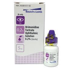 Brimonidine Tartrate 0.2% 5mL (Bausch & Lomb). Maximum Order Quantity: 3 bottles