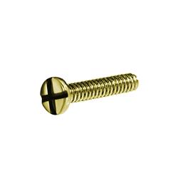 1.4 x 10.0 x 2.5 Gold Rimless Phillips Trim Screw (pack of 50)