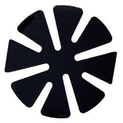 2-Step Fining Pads for Plastic - First Fine - Value-Blue First Fine - 8-Petal