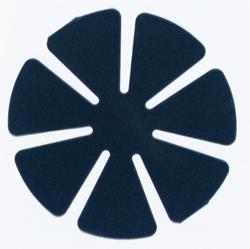 2-Step Fining Pads for Polycarbonate - First Fine - 3" Polycarbonate 2000 First Fine - 7-Petal