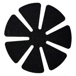 1-Step Fining Pads for Polycarbonate - 3" P500 Polycarbonate Compensated - 7-Petal