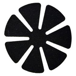 1-Step Fining Pads for Polycarbonate - 3" Crusader Polycarbonate One Step - 7-Petal