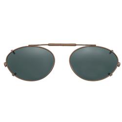 50 mm  Almond Gray Polarized with Gunmetal Frame
