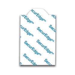 SecurEdge Half-Eye, No Hole Rectangular Blocking Pad, 19 x 24 mm (roll of 2,000)