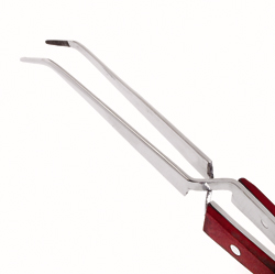 Insulated Curved Self-Closing Tweezer