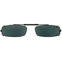 56 mm  Slim Rectangle Gray Polarized with Bronze Frame