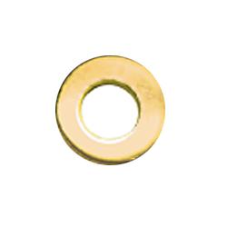1.3 x 2.6 Gold Metal Washers (pack of 50)