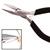 Hand-Friendly Flat/Flat Chain Nose Pliers