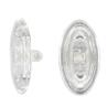 13mm Oval Symmetrical, Silicone Screw Nosepad