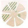 1-Step Fining Pads for Polycarbonate - 80 mm OptiFilm 30 Polycarbonate One Step Fine - 7-Petal