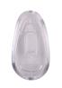 Clear Flex Silicone Nosepad 13mm Push On Symmetrical