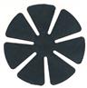 Fining Pads for Plastic - First Fine - 3" 15 Micron - 7-Petal