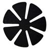 1-Step Fining Pads for Polycarbonate - 3" P500 Polycarbonate Compensated - 7-Petal
