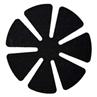 1-Step Fining Pads for Polycarbonate - 3" Crusader Polycarbonate One Step - 7-Petal