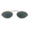 48 mm  Cateye Brown Polarized with Bronze Frame