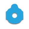 OptiSource Half-Eye Round Blocking Pad 18 mm (roll of 1,000)