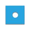 OptiSource Full Eye Square Blocking Pad 24 mm (roll of 1,000)
