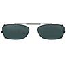 54 mm  MDX Rectangle Gray Polarized with Bronze Frame