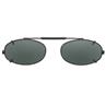 50 mm  Modified Rectangle Brown Polarized with Black Frame