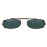 52 mm  SLX Rectangle Gray Polarized with Gunmetal Frame