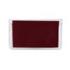 NON-IMPRINTED Burgundy Basic Microfiber Cloth-In-Case (100 per box)