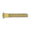 1.4 x 10.6 x 2.2 Gold Rimless Hex Trim Screw (pack of 50)