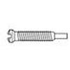 1.5 x 9.0 x 1.8 Stay-Tight Self-Tapping Silver Eyewire Screw (pack of 50)