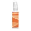 NON-IMPRINTED Orange Wave Lens Cleaner - 2 oz. (Case of 100)