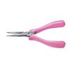 Pink Line Long Snipe Nose Pliers