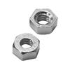 1.16 x 2.5 Silver Rimless Hex Nuts (pack of 100)