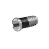 1.4 x 2.8 x 1.8 Silver Sleeved Hinge Screw (50 screws)