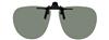 Flip-Up Gray lens Large Aviator 60A 51B with Black clip