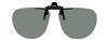 Flip-Up Gray lens Small Aviator 56A 48B with Black clip