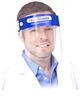 Plastic Face Shield w/ foam headband (1 piece)