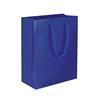 NON-IMPRINTED BLUE Medium Paper Bag 8 W x 4 D x 10" H (100/box)