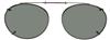 Solar 46mm Oval Gray Polarized with Bronze Frame