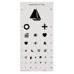 Large Kindergarten Vision Eye Chart