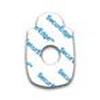 SecurEdge French-Cut, Half-Eye Blocking Pad, 14 x 17 mm