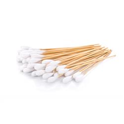 6" Cotton Tipped Applicators - Sterile (100 per box)