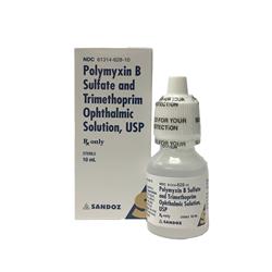 Polymyxin B Sulfate & Trimethoprim 10 mL - Sandoz