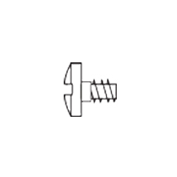 1.4 x 3.5 x 2.5 Stay-Tight Silver Hinge Screw (pack of 100)